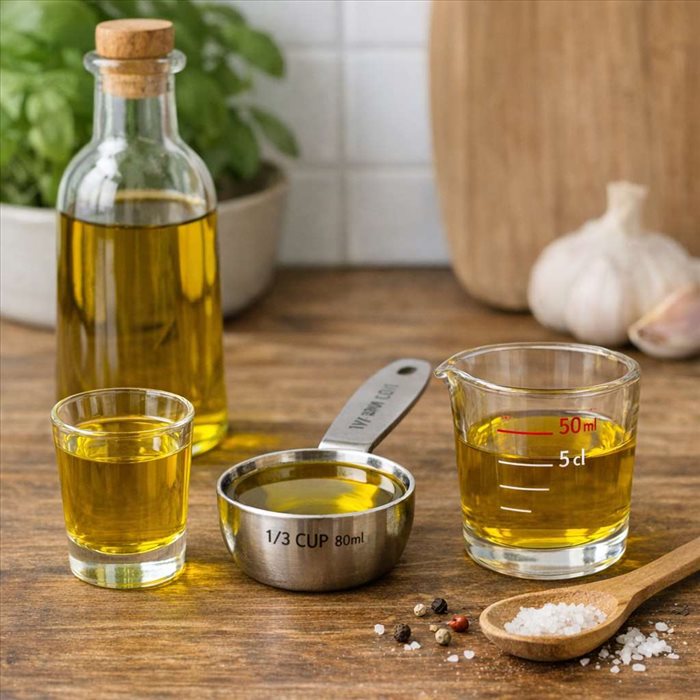 5 cl d’huile : conversion exacte et équivalences simples