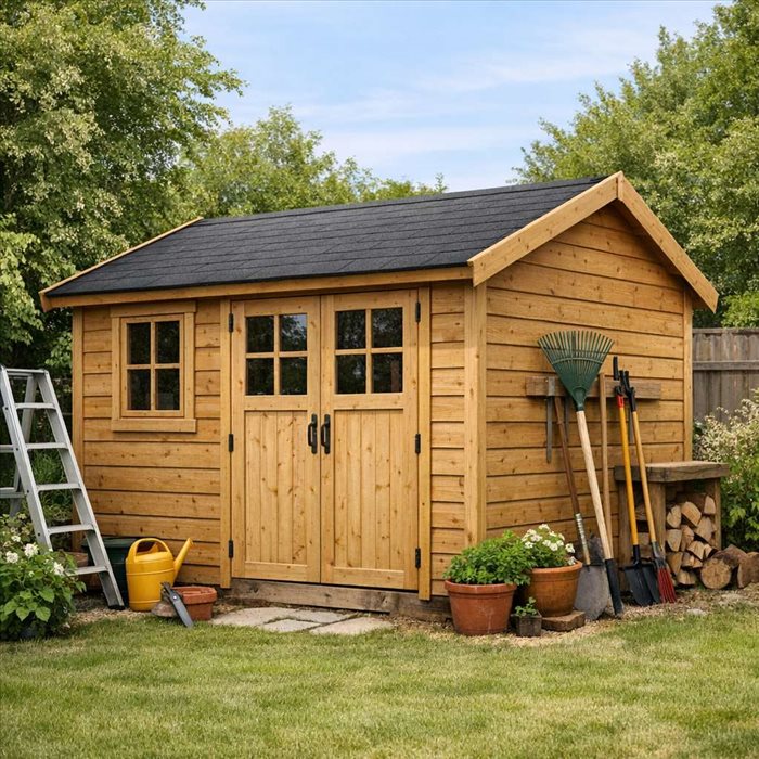 Quelle pente de toit pour un abri de jardin ? Guide simple et pratique