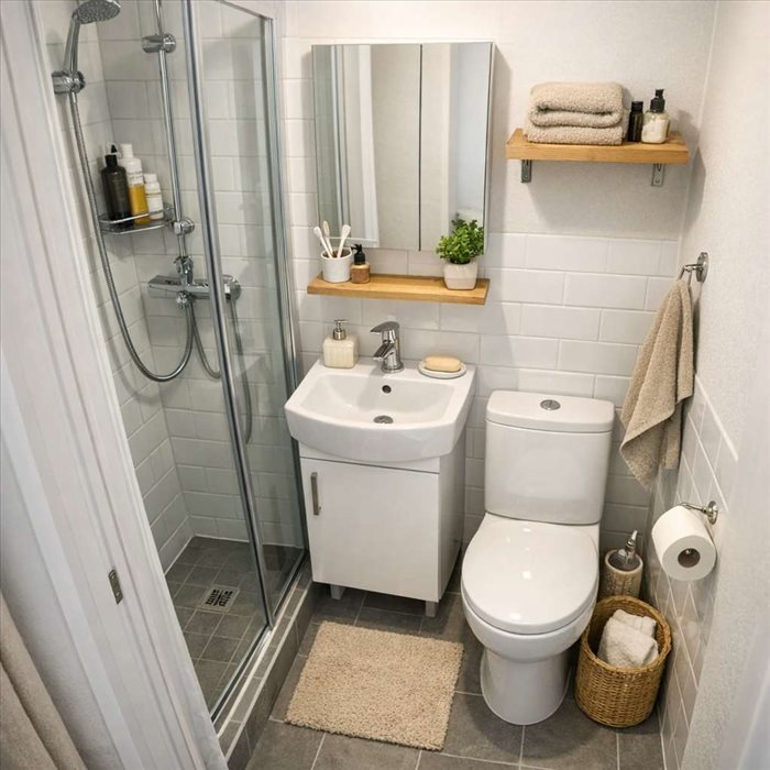 Comment aménager une salle de bain de 2 m² : astuces et plans