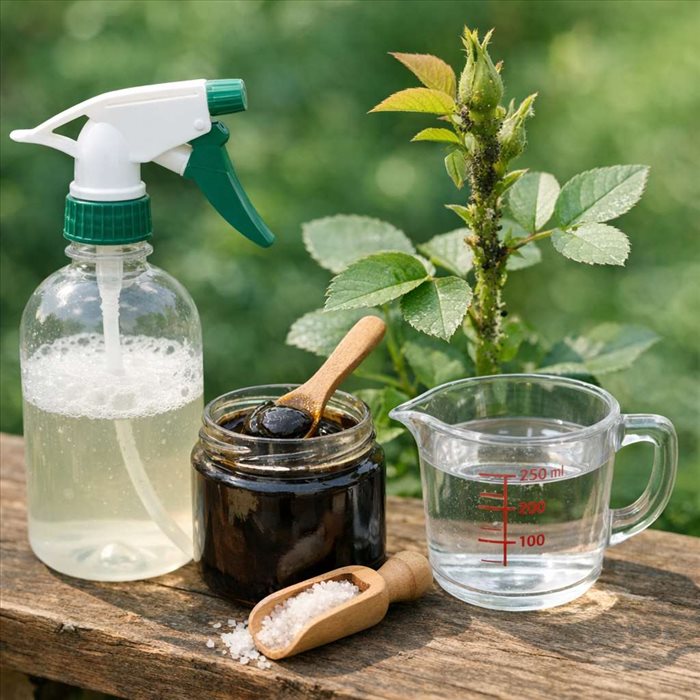 Dosage savon noir contre les pucerons : guide simple et efficace