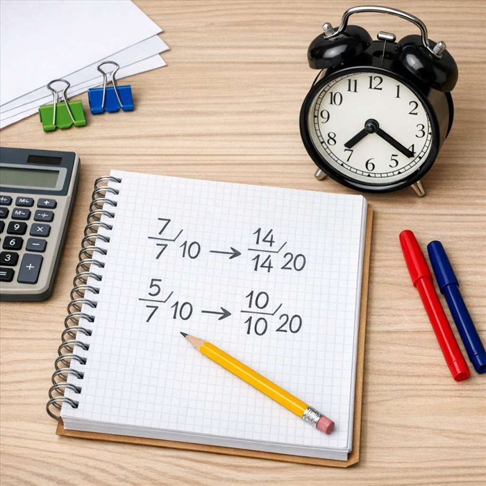 Convertir une note sur 10 en note sur 20 : méthode simple