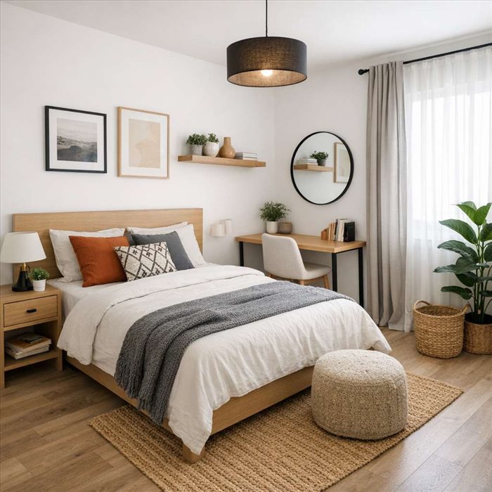 Aménager une chambre de 12 m² avec style : astuces clés