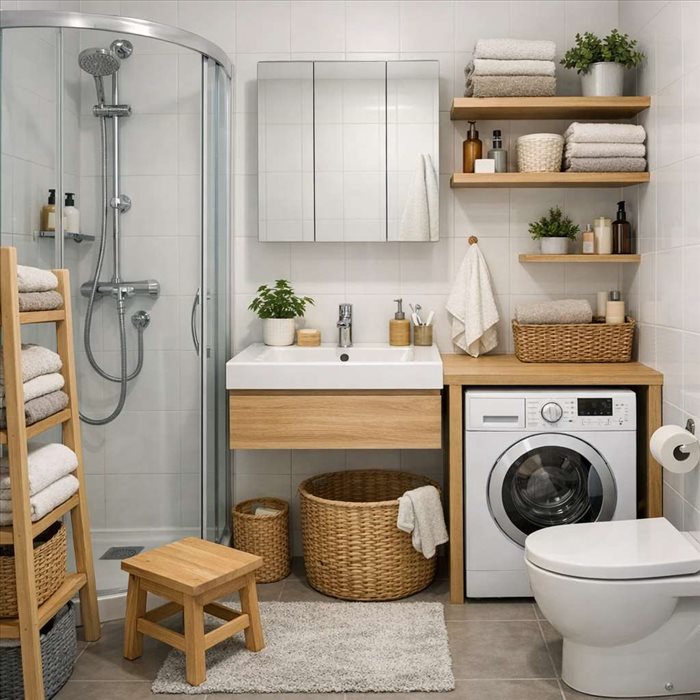 Aménager une salle de bain de 5 m² : idées et conseils