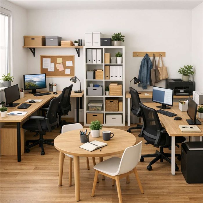 Bureau partagé de 15 m² : aménager un espace pratique et stylé