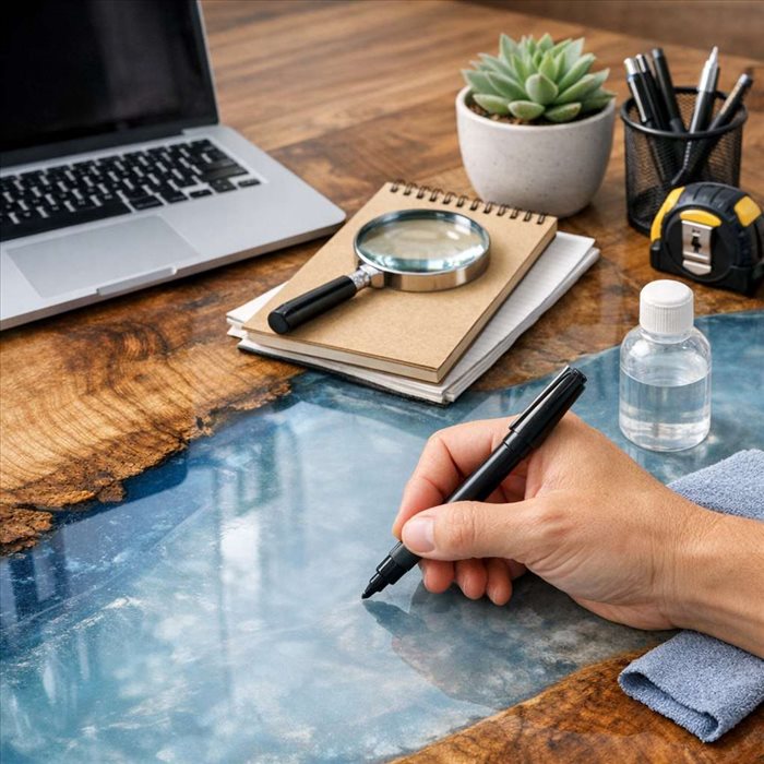 Écrire sur une résine époxy : méthodes, outils et conseils