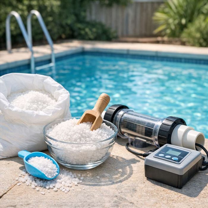 Quel dosage de sel pour une piscine avec électrolyseur ?