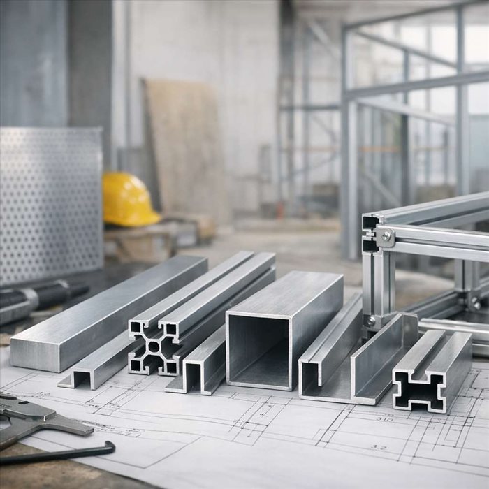Profilé aluminium : types et usages dans la construction