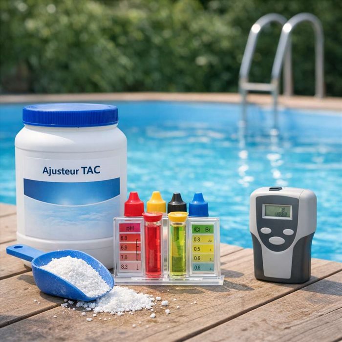 Quel dosage de TAC pour stabiliser une piscine ? Guide complet