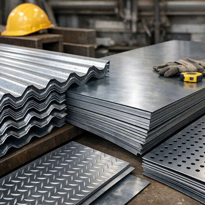 Tôle acier : types, propriétés et usages en construction | Guide complet