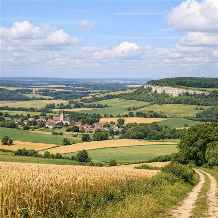 Superficie de l’Aisne : dimensions, reliefs et géographie