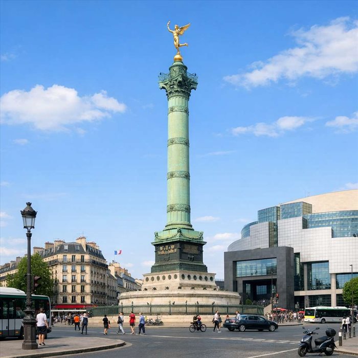 D’où vient la renommée de la place de la Bastille à Paris ?