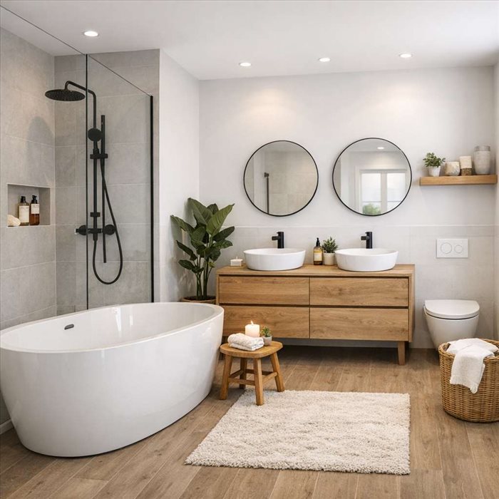 Comment aménager une salle de bain de 12 m² ? | Guide complet