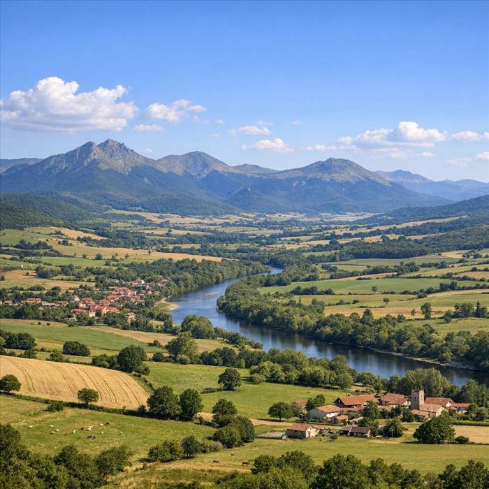 Superficie de l’Allier : étendue, reliefs et structure du territoire