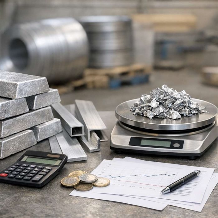 Prix aluminium au kilo : facteurs et évolution du marché