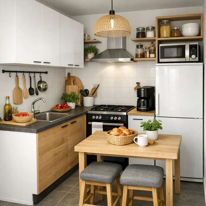 Comment aménager une cuisine de 8 m² ? Conseils et astuces