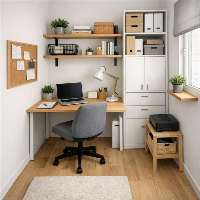 Comment aménager un bureau de 7 m² : conseils et idées