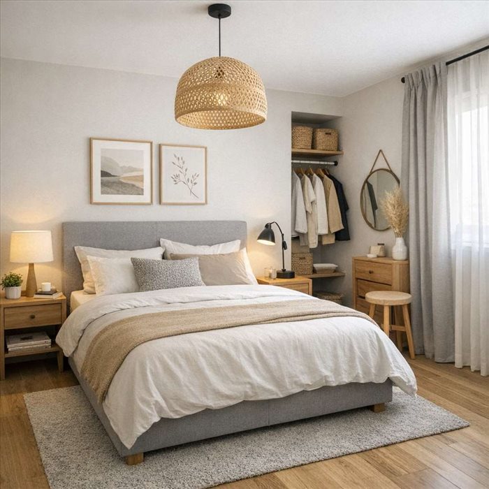 Comment aménager une chambre parentale de 12 m² ? | Guide pratique