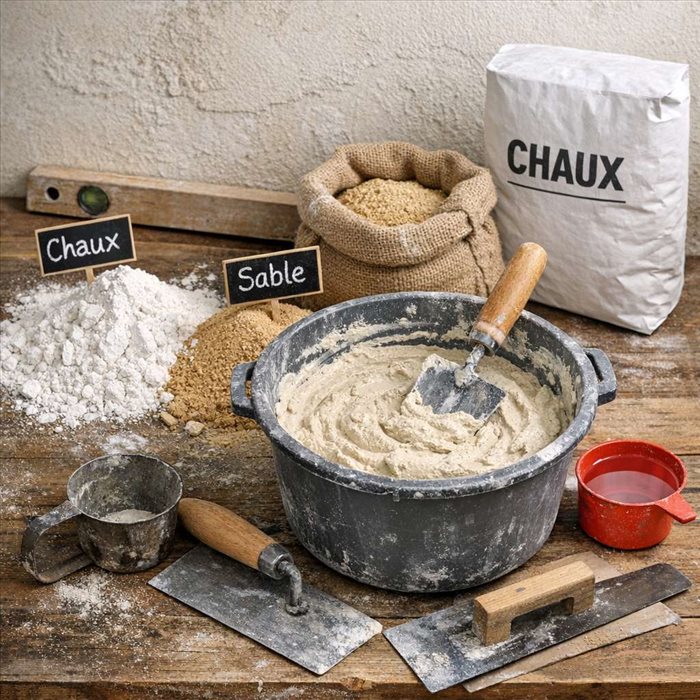 Quel dosage pour un enduit à la chaux ? Guide complet