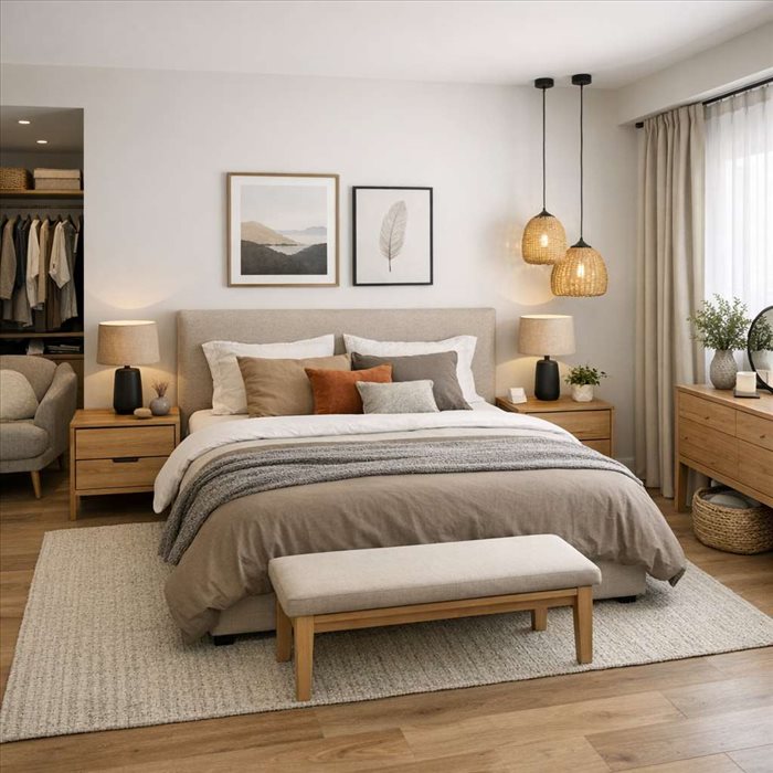 Comment aménager une chambre parentale de 20 m² ? | Conseils