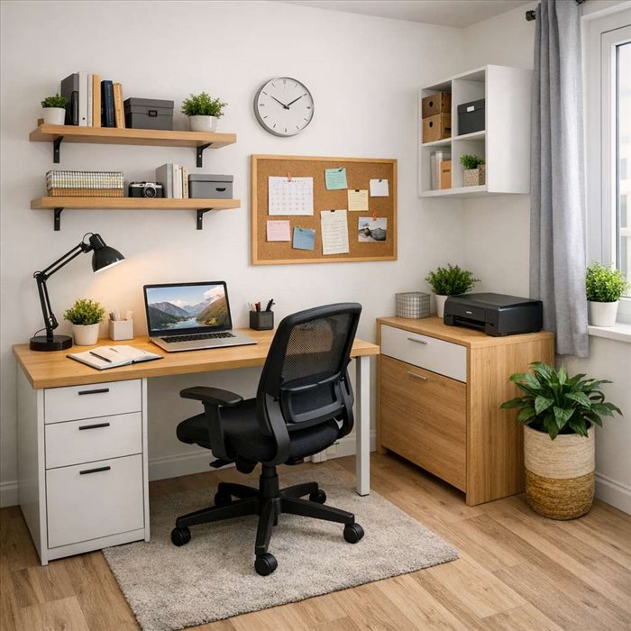 Aménager un bureau de 9 m² : astuces gain de place et confort