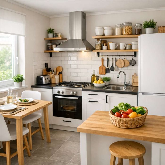 Comment aménager une cuisine de 10 m² ? Conseils et plans