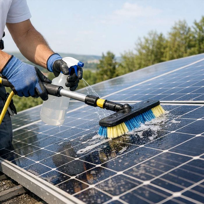 Comment nettoyer des panneaux solaires sans les abîmer ? Guide simple