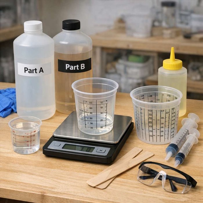 Quelle méthode utiliser pour doser une résine époxy ? | Guide